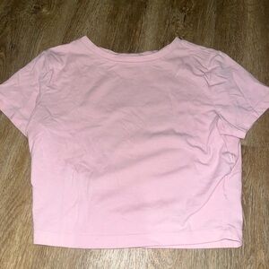 Wild Fable Light Pink Crop Top